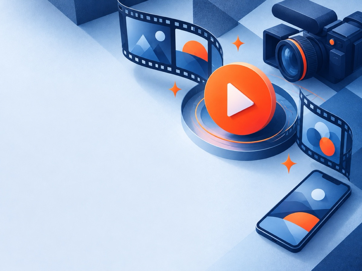 Foto: Videoproduktion mit Kamera und Smartphone